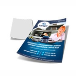    Folheto Couchê 90g PREMIUM | 21x30cm | 4x0 | 5000un