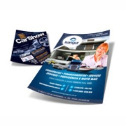      Folheto Couchê 150g PREMIUM | 15x21cm | 4x4 | 1000un