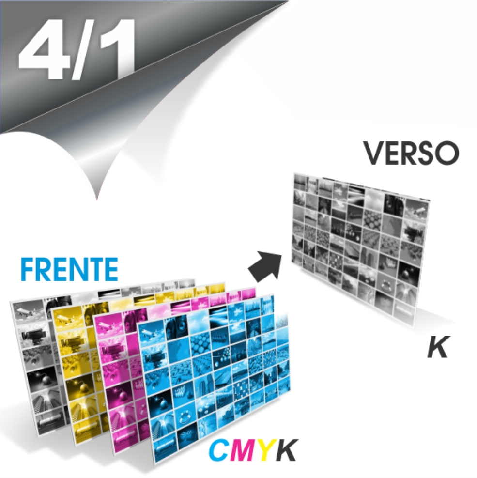 Duplo Couchê 300g Verniz UV FR 9x10 4x1 1000