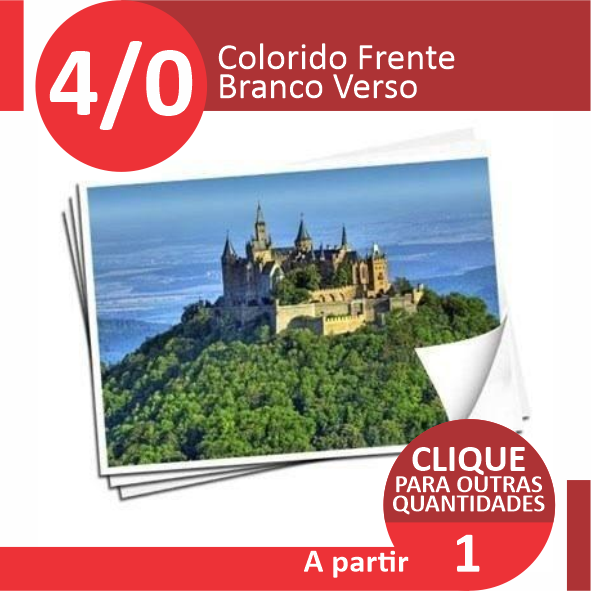 Adesivo Papel Fosco Digital a Laser SUPER A4 (22x32) 4x0