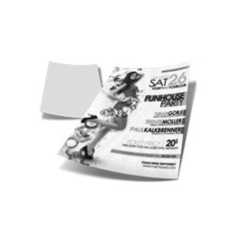 Impressão SULFITE 150g Digital a Laser A3 (30x42) 1x0