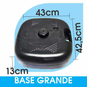 Wind Banner - GRANDE - Somente Base PLÁSTICO Grande