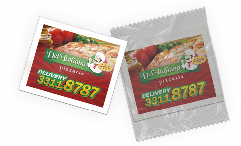      Ímã PROMOCIONAL Manta Total | 5x4cm | Borda Branca