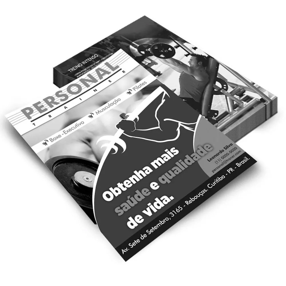      Panfleto Sulfite 75g 30x42 1x1 250