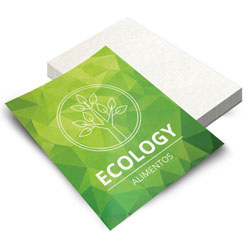 Panfleto RECICLADO 90g 21x30 4x0 5000