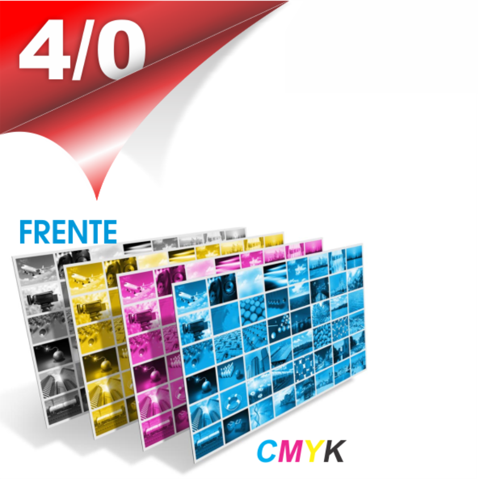 Folder Couchê 250g Sem Verniz 30x45 4x0 1000
