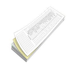 Bloco Autocopiativo | 10x30cm | 1/0 | 50x2 | 10