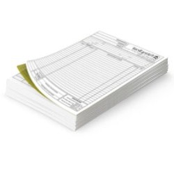 Bloco Autocopiativo | 20x30cm | 1/0 | 50x2 | 25