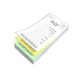 Bloco Autocopiativo | 10x21cm | 1/0 | 25x3 | 100