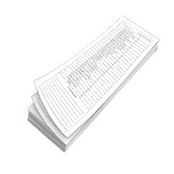 Bloco | 10x30cm | 1/0 | 50x1 | 100