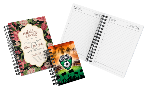 Agenda Diária - Agenda Capa Maleável - 4x0 - 15,1x21- 25