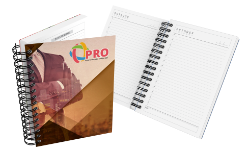 Agenda Permanente - Capa Dura - 4x0 - 15,45x21,6- 50
