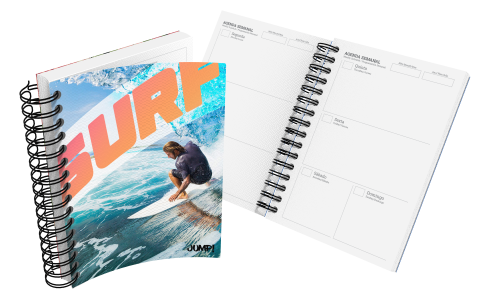 Agenda Planner- Capa Maleável - Couchê 300g - 4x0 - 15,1x21 - 100