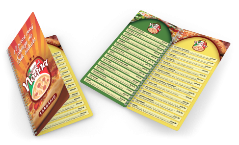 Cardápio PVC com Wire-o - Estreito 7,6mm Fosco - 08 Páginas - 5