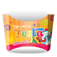         Batata Frita Couchê 300g 17,5x25 - 4x0 500 unid (Média)