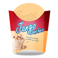    Batata Frita Couchê 300g 17,5x30 - 4x4 500 unid (Grande)