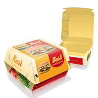       Hamburguer Couchê 300g 17,6x35 - 4x4 1000 unid (Média)