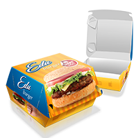     Hamburguer Couchê 300g 21,5x44,5 - 4x0 250 unid (Grande)