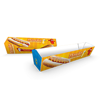      Cachorro Quente Couchê 300g 18x5,5 - 4x0 50 un