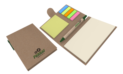 Bloco de Anotação Personalizado com Caneta