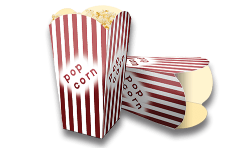 Embalagem de Pipoca Pequena