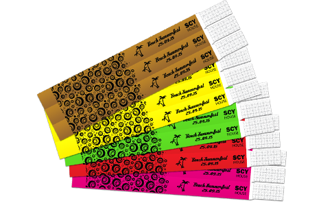Pulseira de Identificação Tyvek
